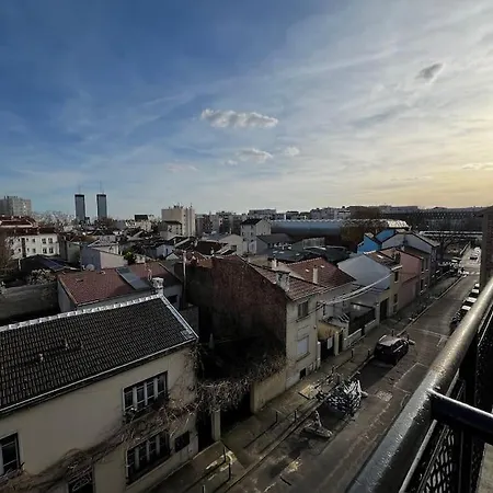 アパート 2p : Vue Sur Les Toits De Paris *